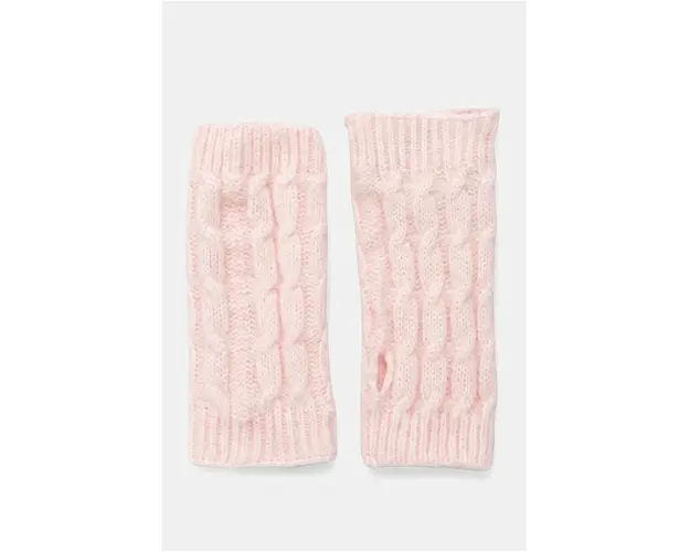 Answear Lab manusi de lana culoarea roz