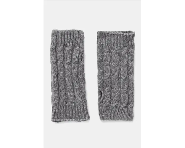 Answear Lab manusi de lana culoarea gri