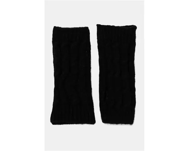 Answear Lab manusi de lana culoarea negru