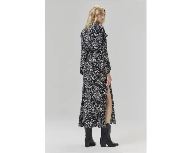 Answear Lab fusta culoarea negru, maxi, creion