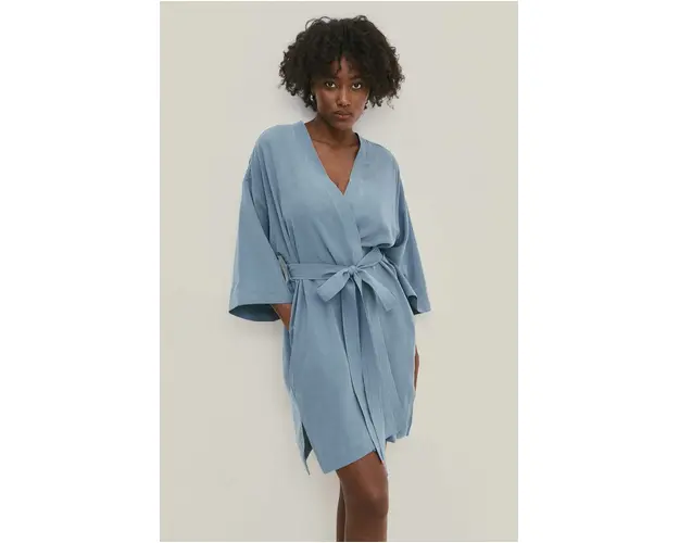 Answear Lab rochie din in mini, drept