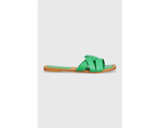 Answear Lab papuci femei, culoarea verde