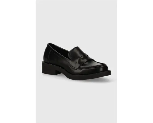 Answear Lab mocasini femei, culoarea negru, cu toc plat