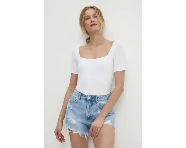 Answear Lab body femei, culoarea alb