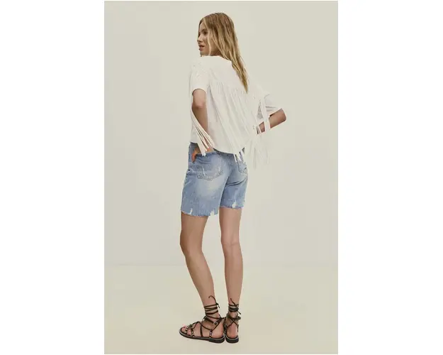 Answear Lab tricou din bumbac femei, culoarea alb
