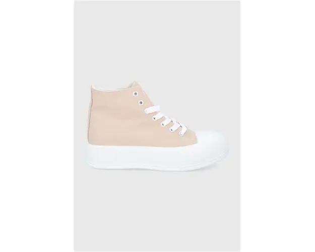 Answear Lab tenisi femei, culoarea bej