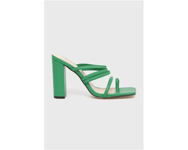 Answear Lab papuci culoarea verde