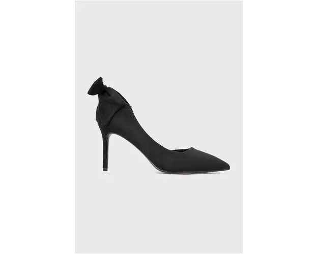 Answear Lab pantofi cu toc culoarea negru