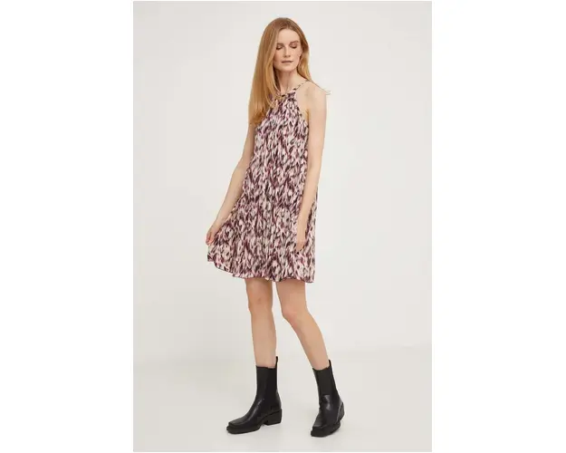 Answear Lab rochie culoarea roz, mini, drept