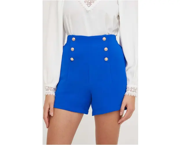 Answear Lab pantaloni scurti femei, neted, high waist