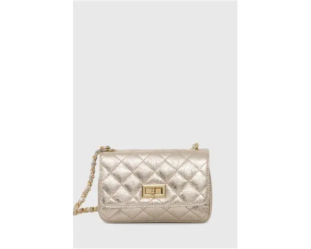 Answear Lab poseta de piele culoarea negru