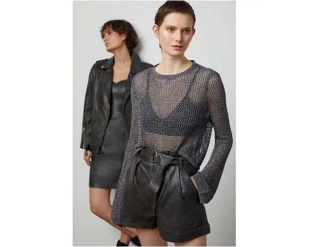 Answear Lab pulover culoarea argintiu