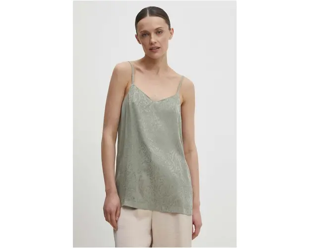 Answear Lab top culoarea verde