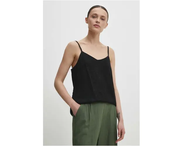 Answear Lab top culoarea negru