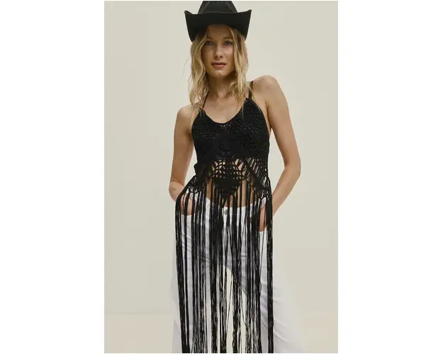 Answear Lab top culoarea negru