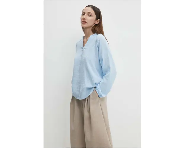 Answear Lab bluza din bumbac femei, neted