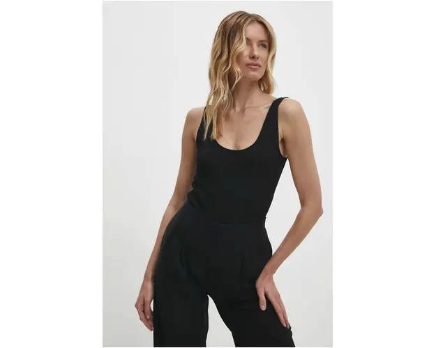 Answear Lab body femei, culoarea negru