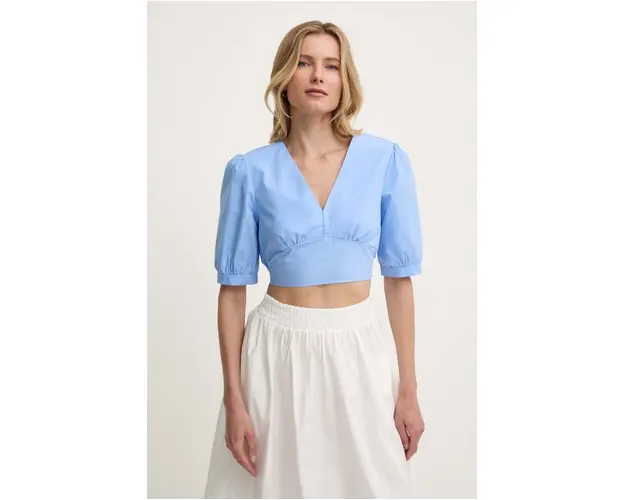 Answear Lab bluza din bumbac femei, neted