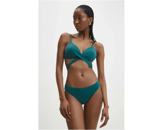 Answear Lab chiloti de baie culoarea verde