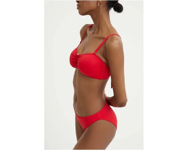Answear Lab chiloti de baie culoarea rosu