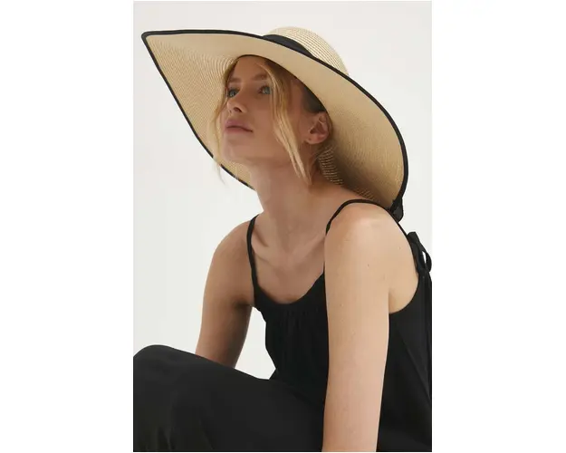 Answear Lab palarie culoarea bej