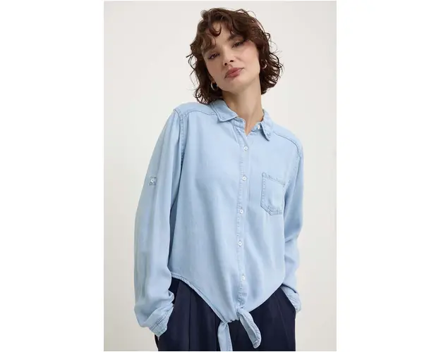 Answear Lab camasa femei, cu guler clasic, regular