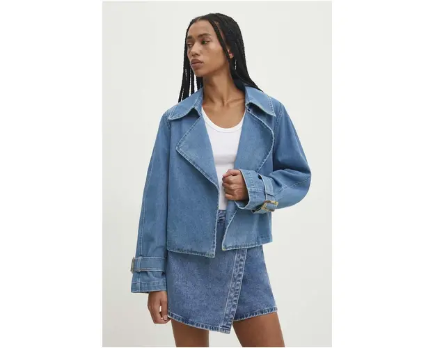 Answear Lab geaca jeans femei, de tranzitie