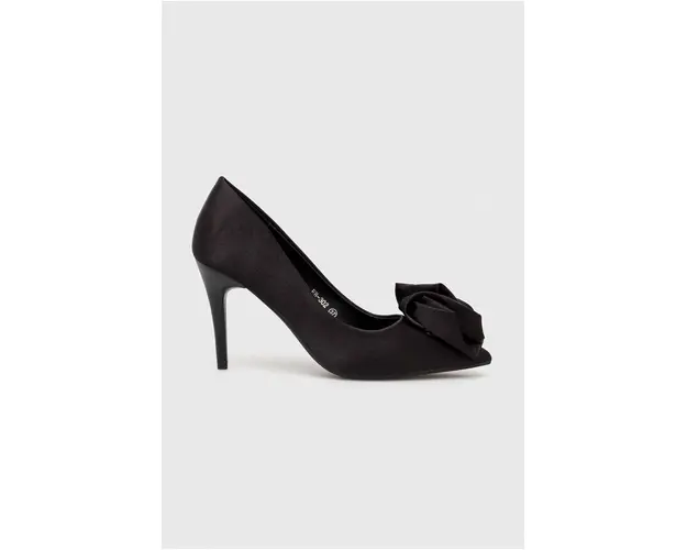 Answear Lab pantofi cu toc culoarea negru