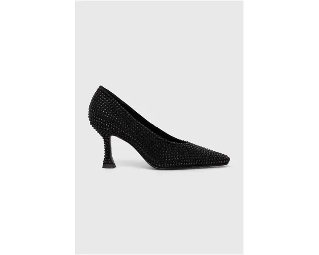 Answear Lab pantofi cu toc culoarea negru