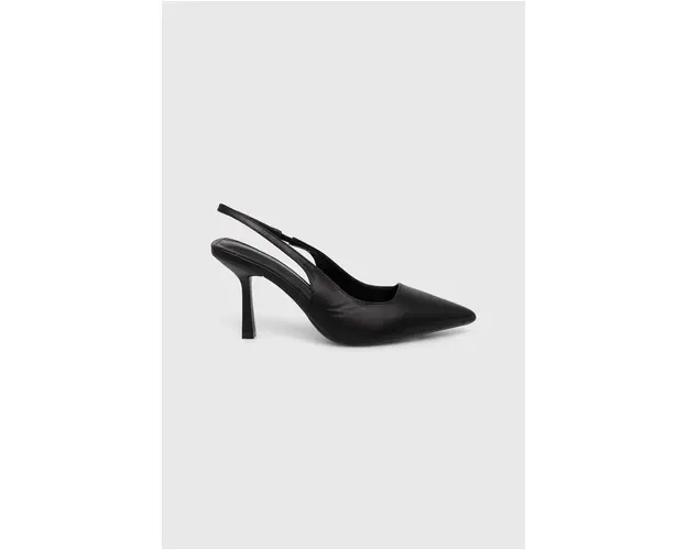 Answear Lab pantofi cu toc culoarea negru