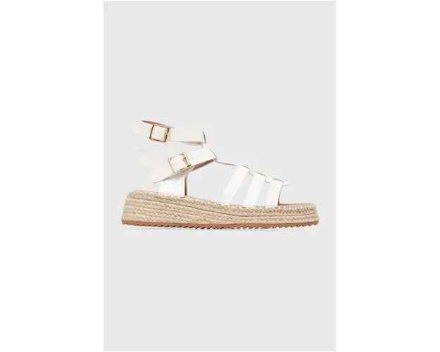 Answear Lab espadrile culoarea alb, cu platforma