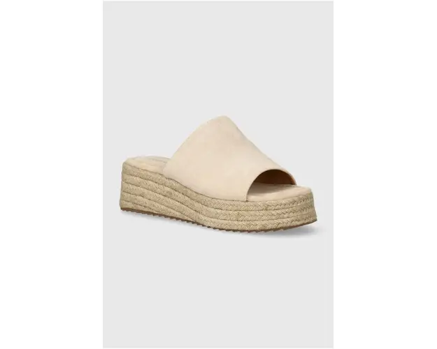 Answear Lab espadrile culoarea bej, cu platforma