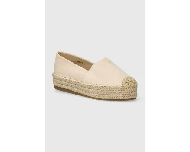 Answear Lab espadrile culoarea roz, cu platforma