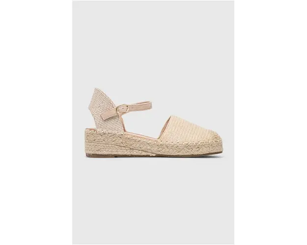 Answear Lab espadrile culoarea bej, cu platforma