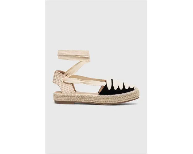Answear Lab espadrile culoarea negru