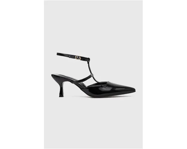 Answear Lab pantofi cu toc culoarea negru