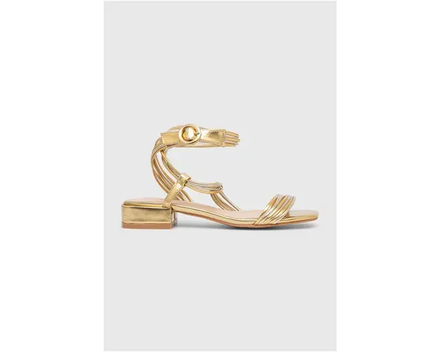 Answear Lab sandale femei, culoarea auriu