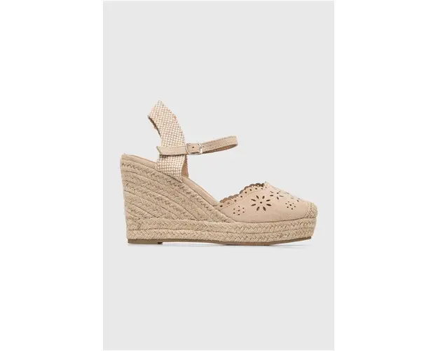 Answear Lab espadrile culoarea bej, cu platforma