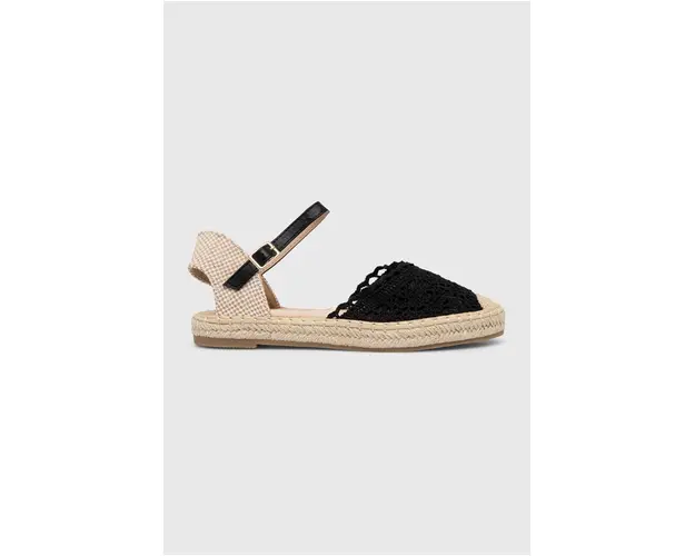 Answear Lab espadrile culoarea negru