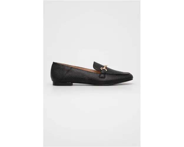 Answear Lab mocasini femei, culoarea negru, cu toc plat