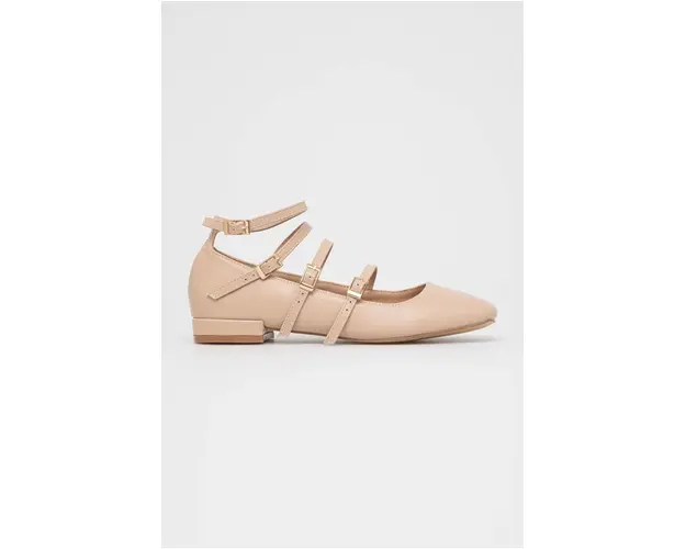 Answear Lab balerini culoarea bej