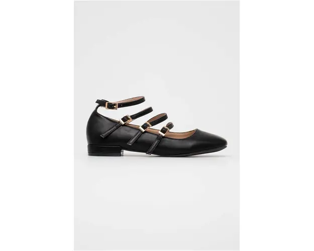 Answear Lab balerini culoarea negru