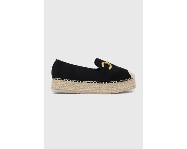 Answear Lab espadrile culoarea negru, cu platforma