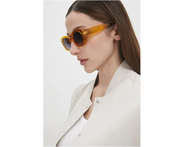 Answear Lab ochelari de soare femei, culoarea negru