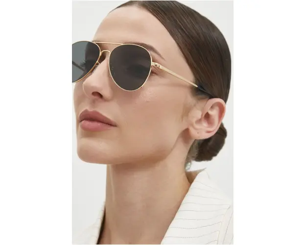 Answear Lab ochelari de soare femei, culoarea auriu