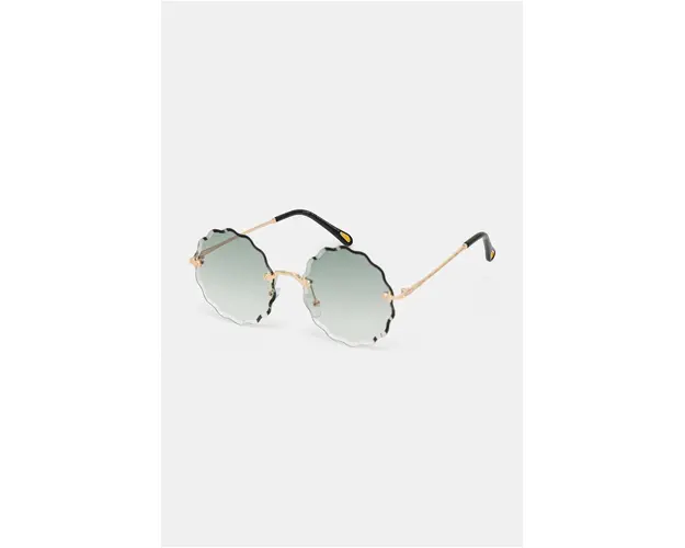 Answear Lab ochelari de soare femei, culoarea verde