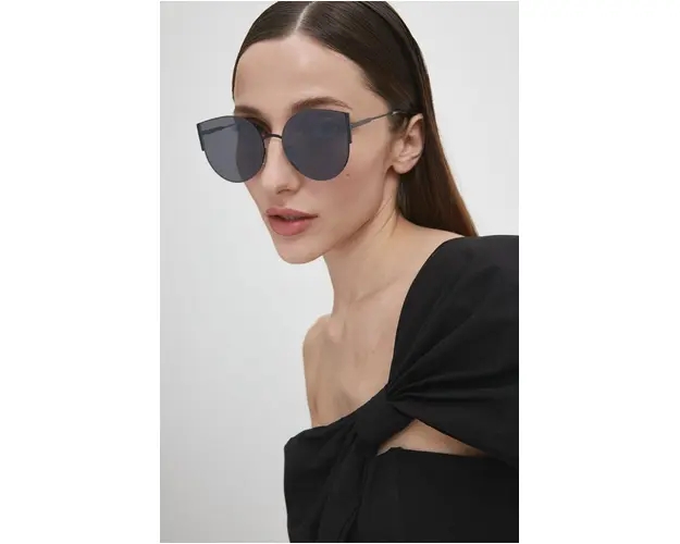 Answear Lab ochelari de soare femei, culoarea negru