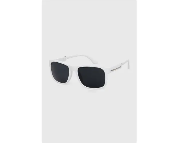 Answear Lab ochelari de soare femei, culoarea alb