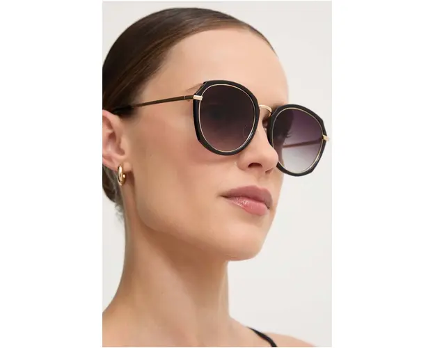 Answear Lab ochelari de soare femei, culoarea negru