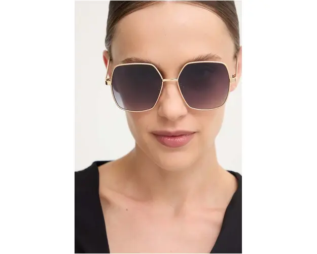 Answear Lab ochelari de soare femei, culoarea negru